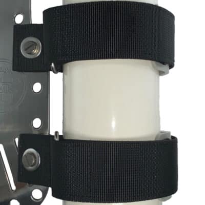 A16918007-OMS-Mounting-Strap-Set-attaches-to-backplate-for-cylinder-with-115mm-diameter-or-less-with-friction-pad-grey-color