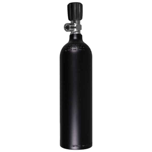 0.85 Liter Aluminum Single 200 Bar with Mono Argon/Inert Gas
