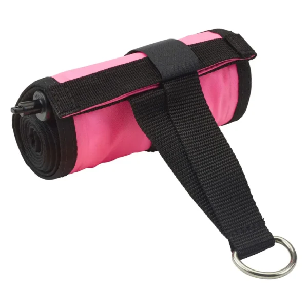 OMS 3,3 Signal Buoy PINK Hybrid Filling withOctopus and Inflator, Length approx. 1,0 Meter