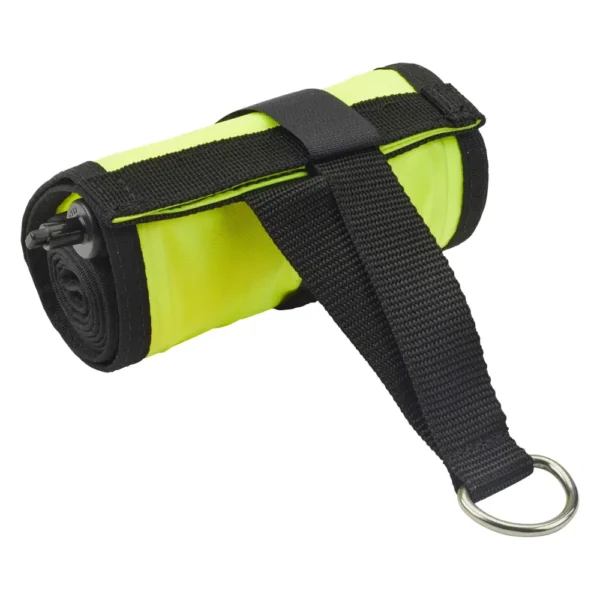OMS 3,3 Signal buoy YELLOW Hybrid filling withOctopus and inflator, length approx. 1,0 meter